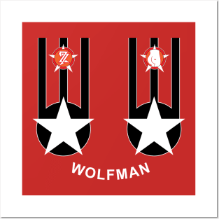 27 Red Wolfman Shirt Posters and Art